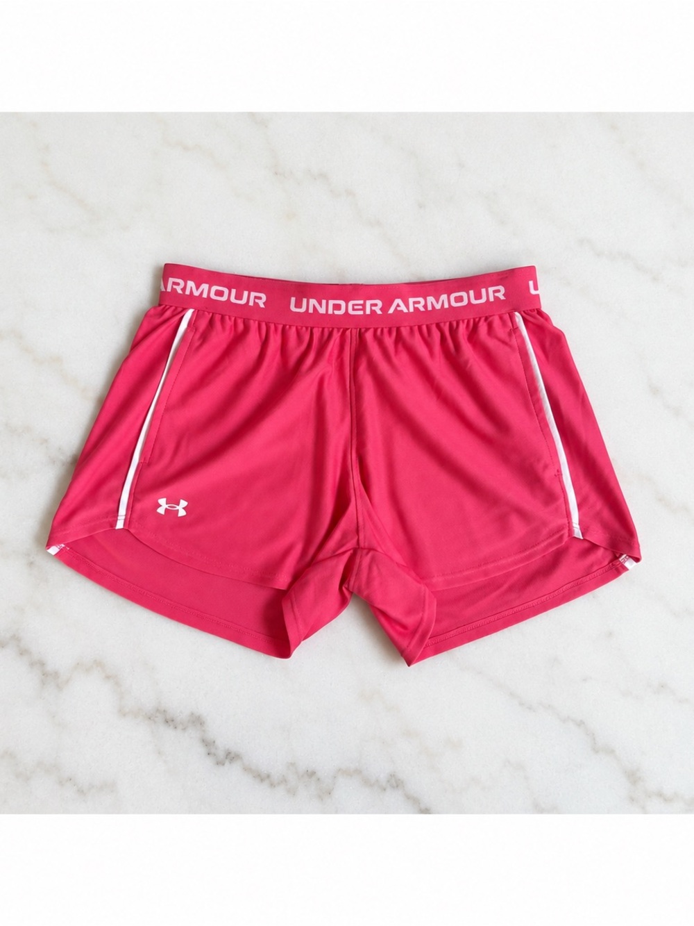 Under Armour Tech Play Up Shorts Pink XS NWT